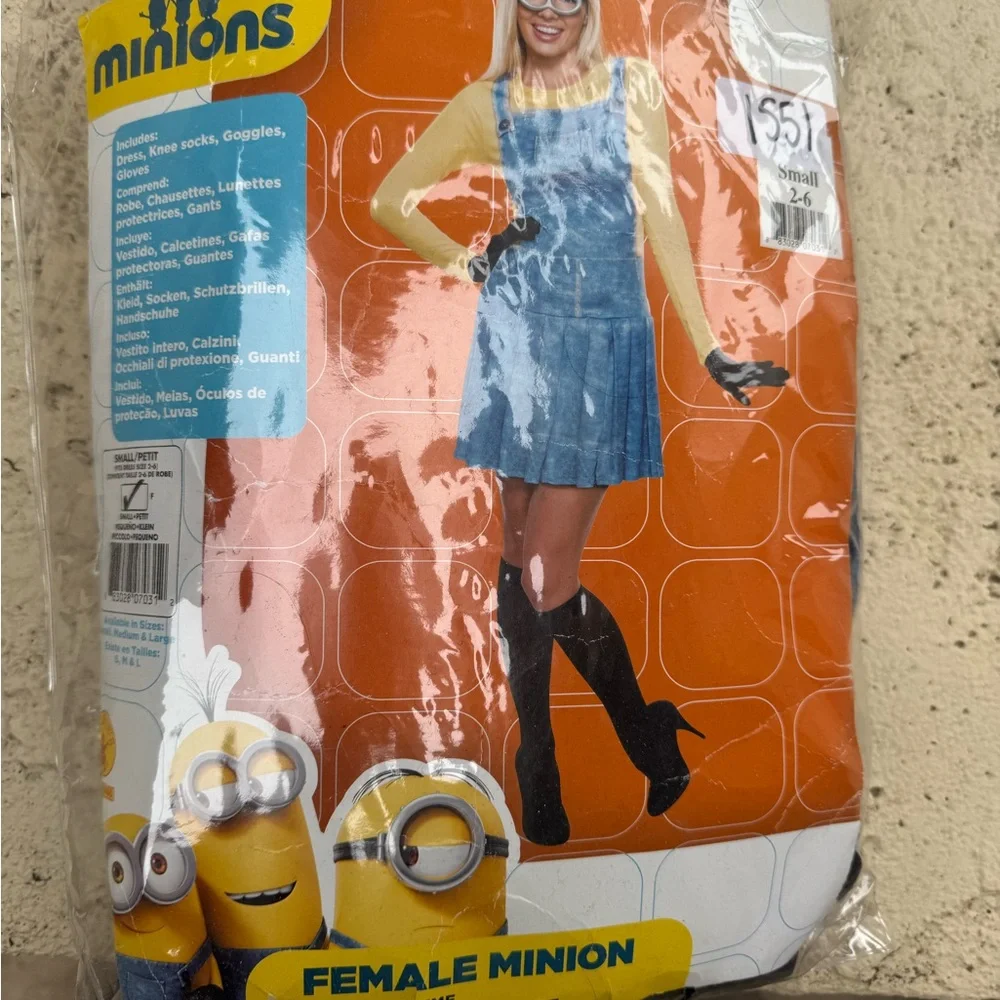 Female Minion Costume - Blue and Yellow - Picture 1 of 4